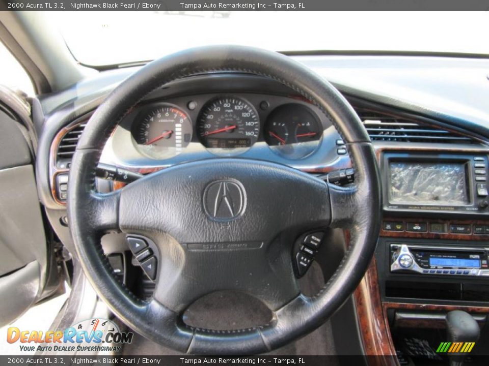 2000 Acura TL 3.2 Nighthawk Black Pearl / Ebony Photo #27