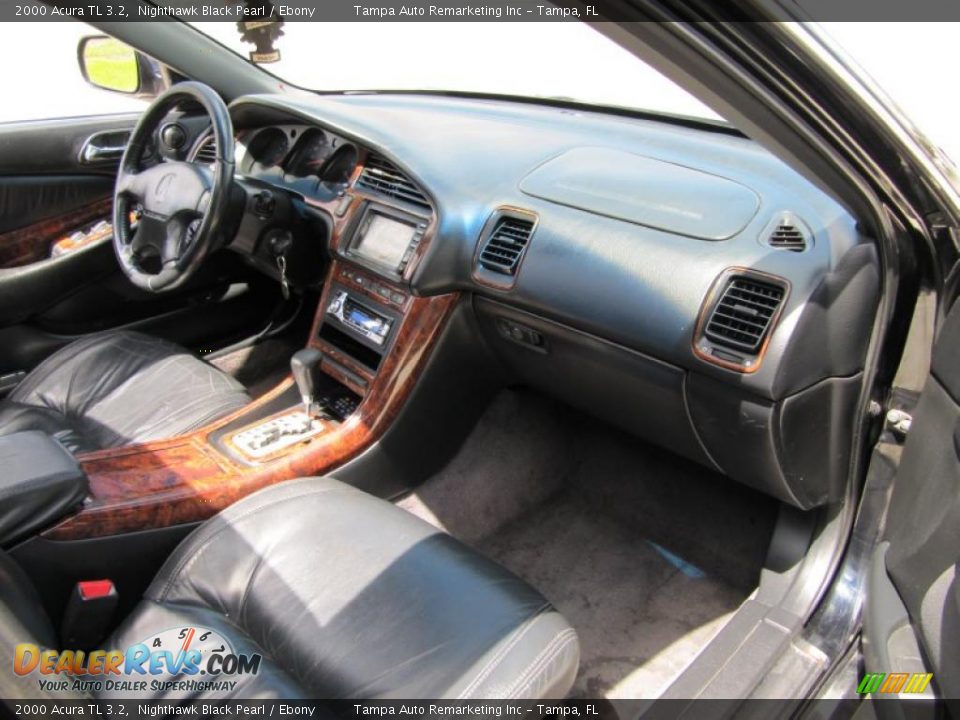 2000 Acura TL 3.2 Nighthawk Black Pearl / Ebony Photo #32