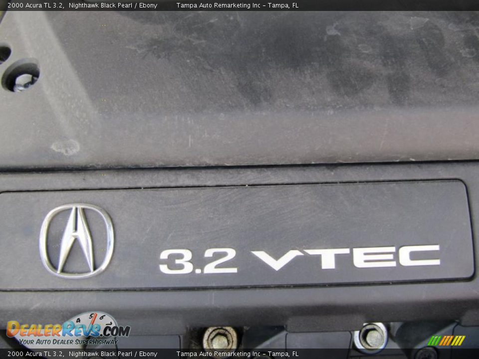 2000 Acura TL 3.2 Nighthawk Black Pearl / Ebony Photo #33