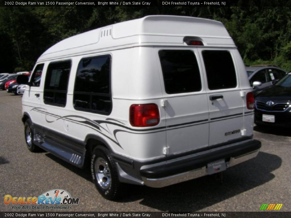 2002 Dodge Ram Van 1500 Passenger Conversion Bright White / Dark Slate Gray Photo #7
