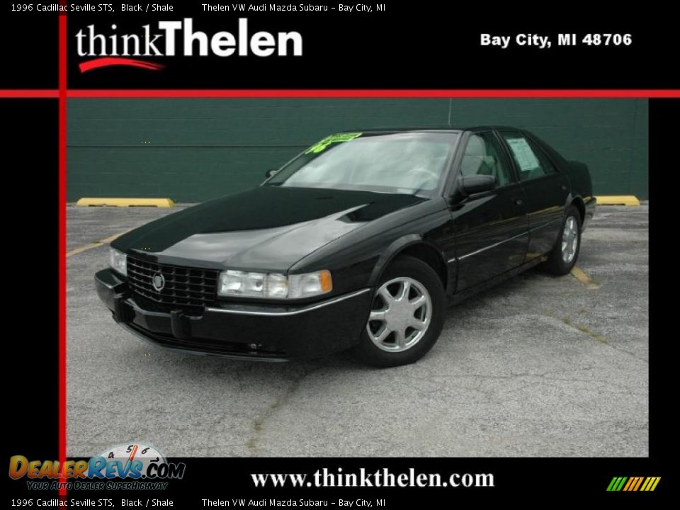 1996 Cadillac Seville STS Black / Shale Photo #1