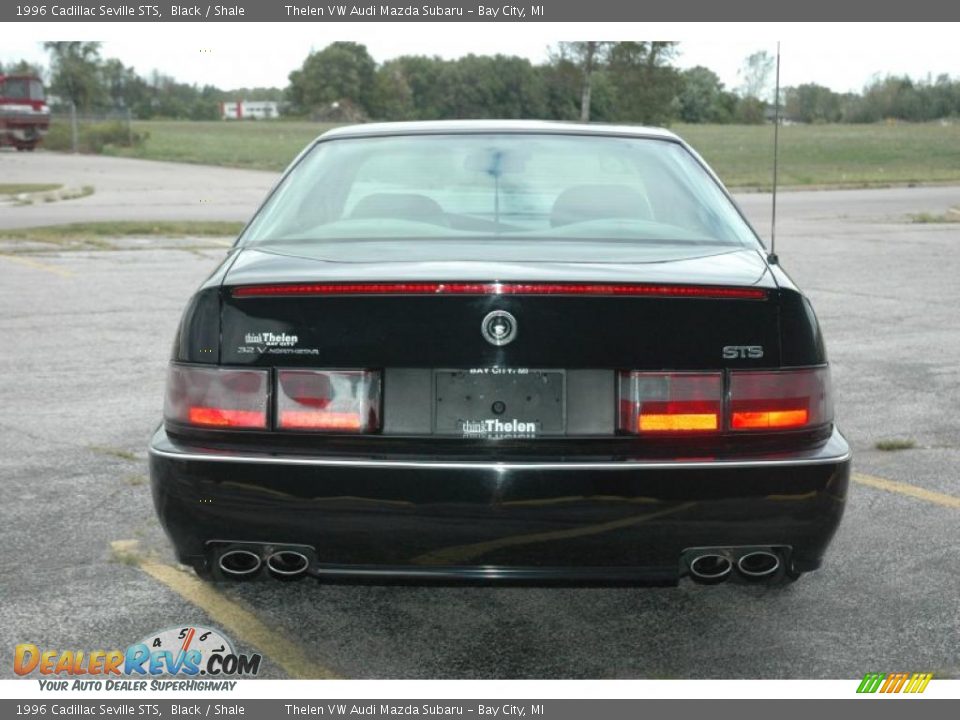 1996 Cadillac Seville STS Black / Shale Photo #4