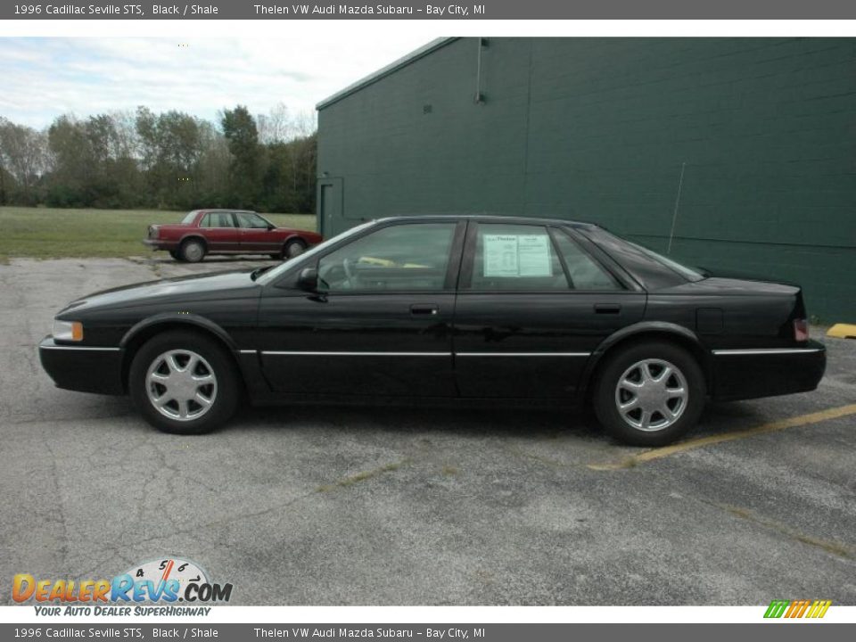 1996 Cadillac Seville STS Black / Shale Photo #6