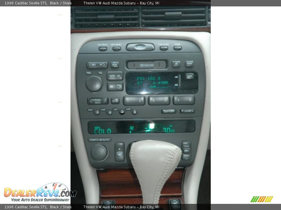 1996 Cadillac Seville STS Black / Shale Photo #13