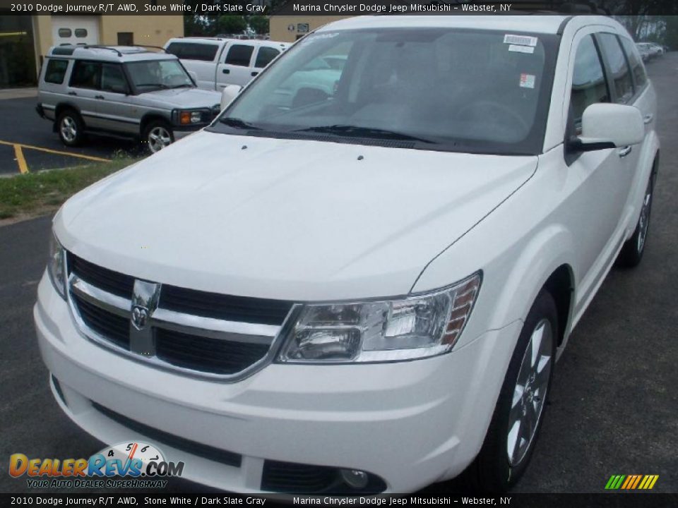 2010 Dodge Journey R/T AWD Stone White / Dark Slate Gray Photo #1