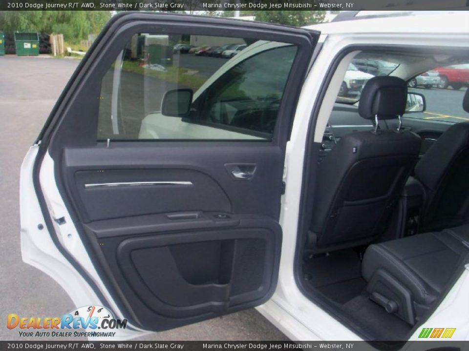 2010 Dodge Journey R/T AWD Stone White / Dark Slate Gray Photo #18