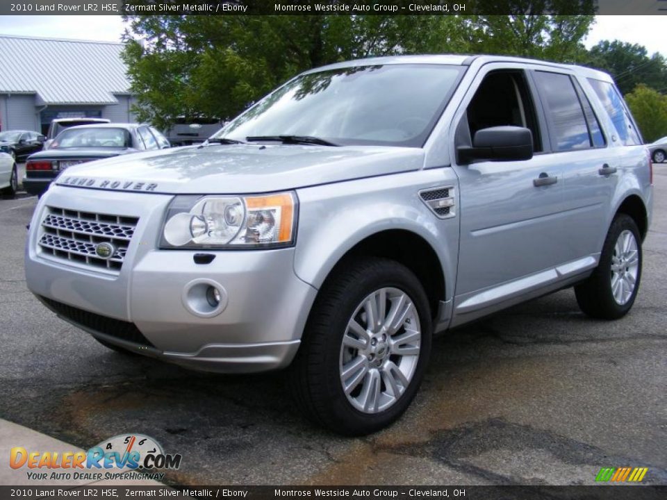 2010 Land Rover LR2 HSE Zermatt Silver Metallic / Ebony Photo #1
