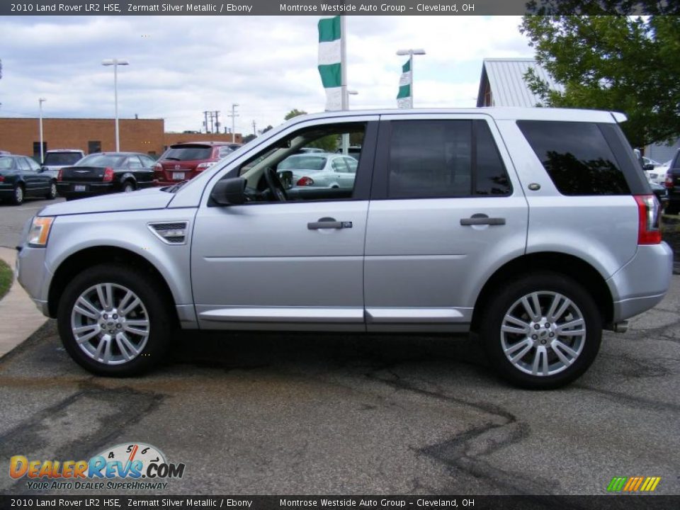 2010 Land Rover LR2 HSE Zermatt Silver Metallic / Ebony Photo #2