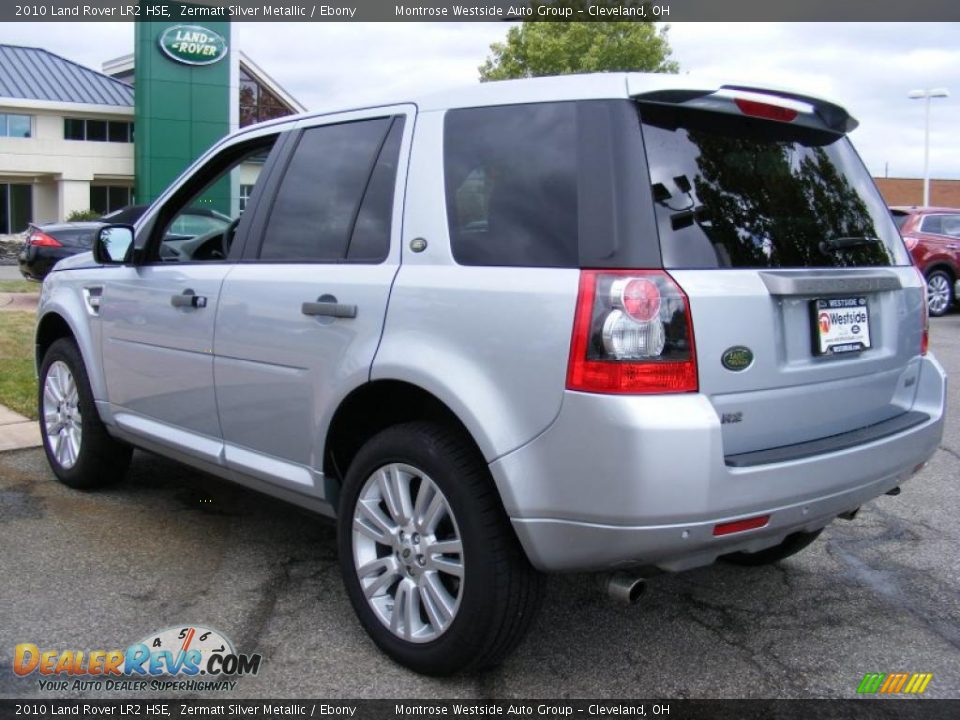 2010 Land Rover LR2 HSE Zermatt Silver Metallic / Ebony Photo #3