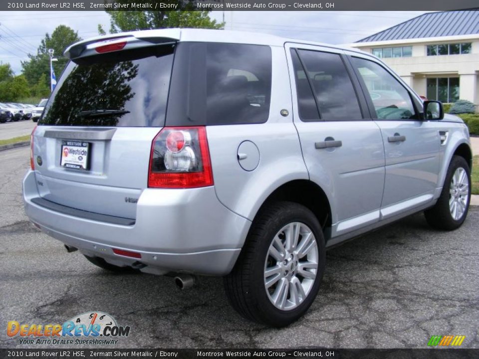 2010 Land Rover LR2 HSE Zermatt Silver Metallic / Ebony Photo #5