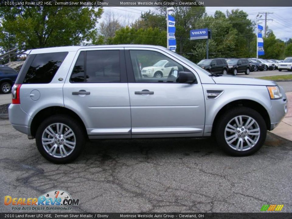 2010 Land Rover LR2 HSE Zermatt Silver Metallic / Ebony Photo #6