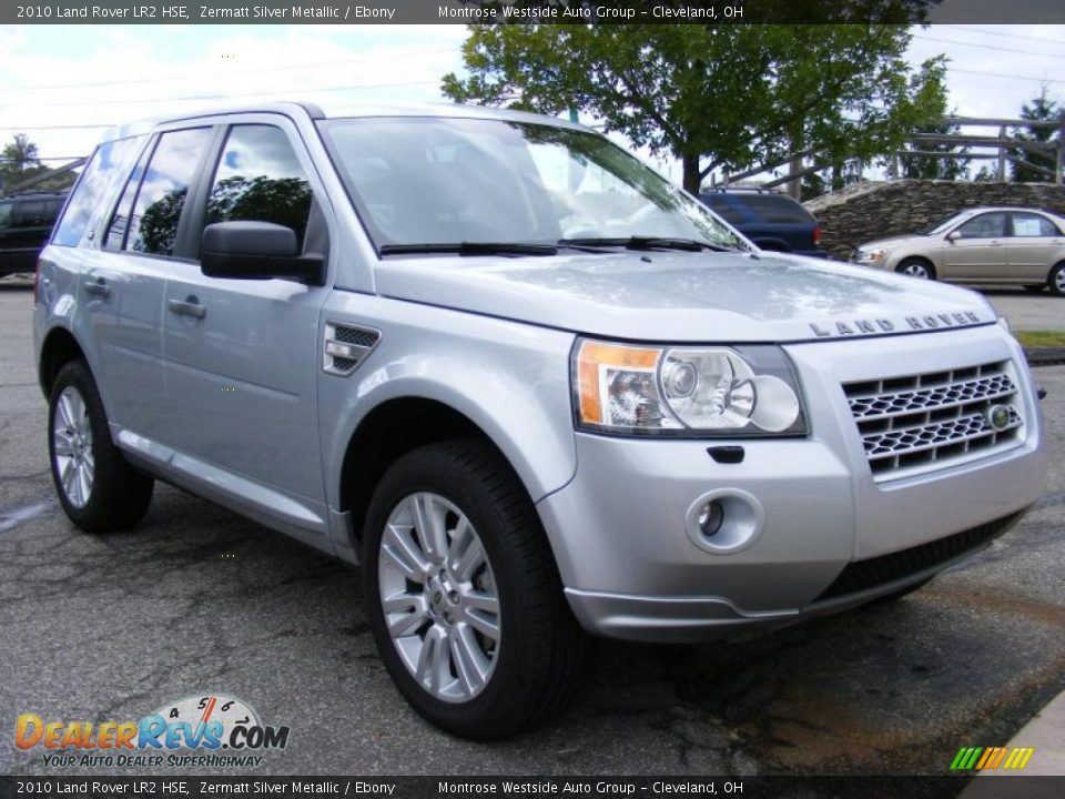 2010 Land Rover LR2 HSE Zermatt Silver Metallic / Ebony Photo #7