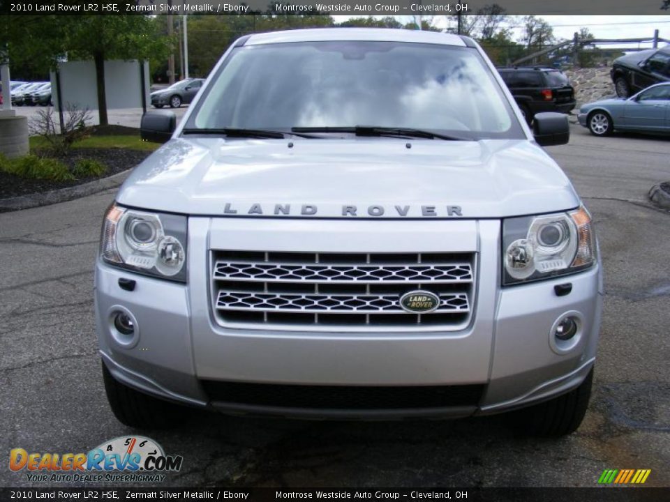 2010 Land Rover LR2 HSE Zermatt Silver Metallic / Ebony Photo #8
