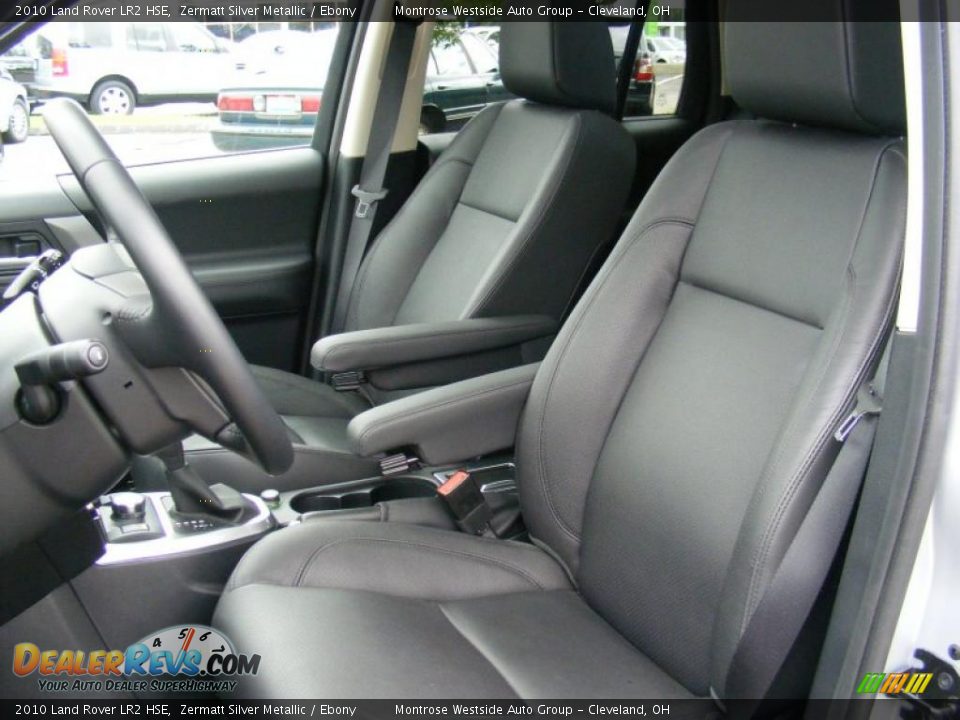 2010 Land Rover LR2 HSE Zermatt Silver Metallic / Ebony Photo #9
