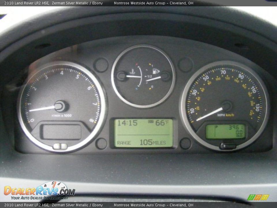 2010 Land Rover LR2 HSE Zermatt Silver Metallic / Ebony Photo #17