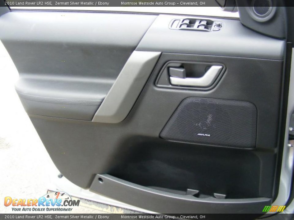 2010 Land Rover LR2 HSE Zermatt Silver Metallic / Ebony Photo #24
