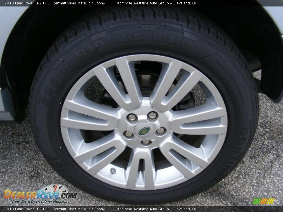 2010 Land Rover LR2 HSE Zermatt Silver Metallic / Ebony Photo #27
