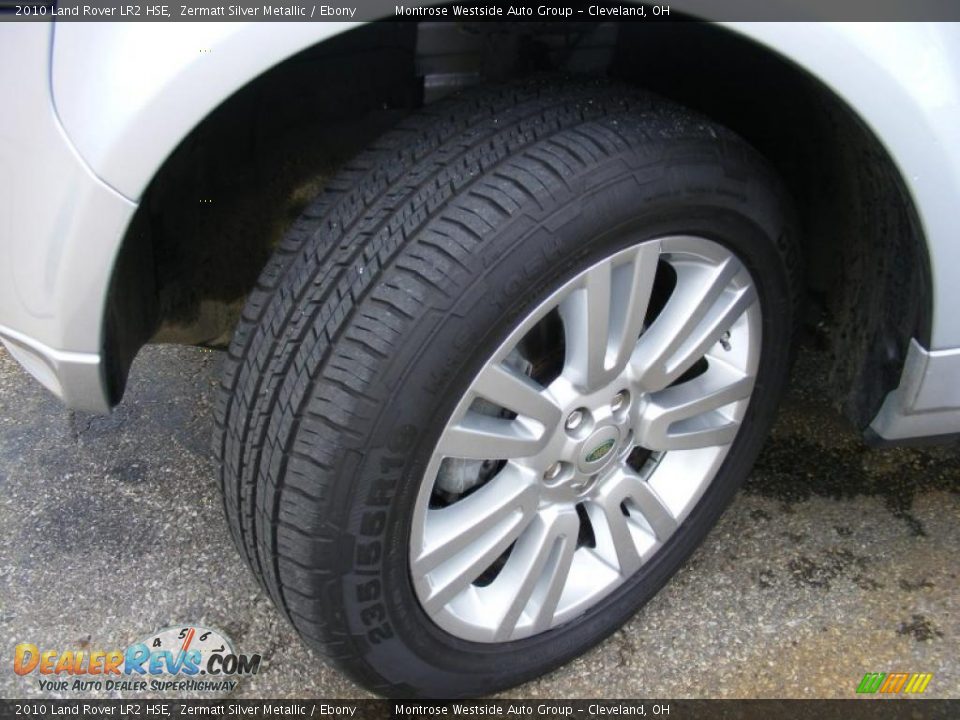 2010 Land Rover LR2 HSE Zermatt Silver Metallic / Ebony Photo #28