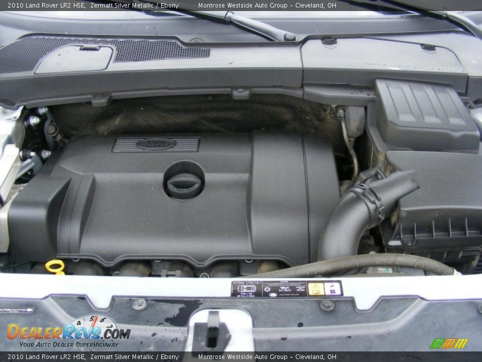 2010 Land Rover LR2 HSE Zermatt Silver Metallic / Ebony Photo #29