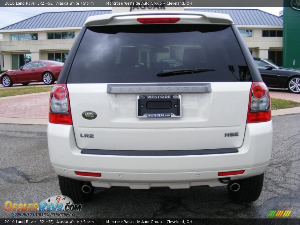 2010 Land Rover LR2 HSE Alaska White / Storm Photo #4