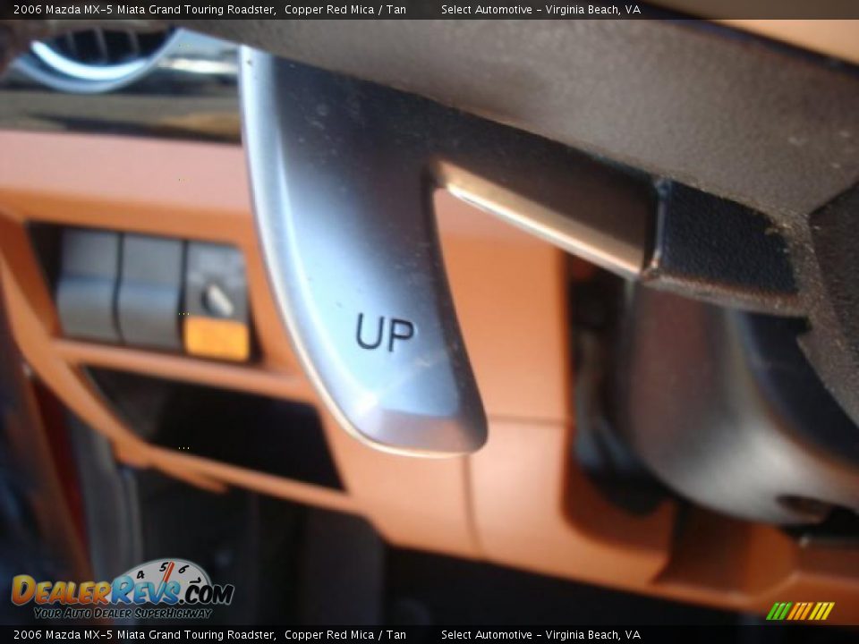 2006 Mazda MX-5 Miata Grand Touring Roadster Copper Red Mica / Tan Photo #22