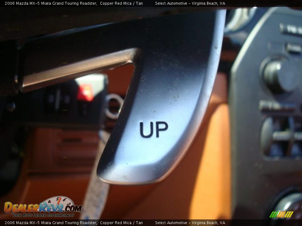 2006 Mazda MX-5 Miata Grand Touring Roadster Copper Red Mica / Tan Photo #23