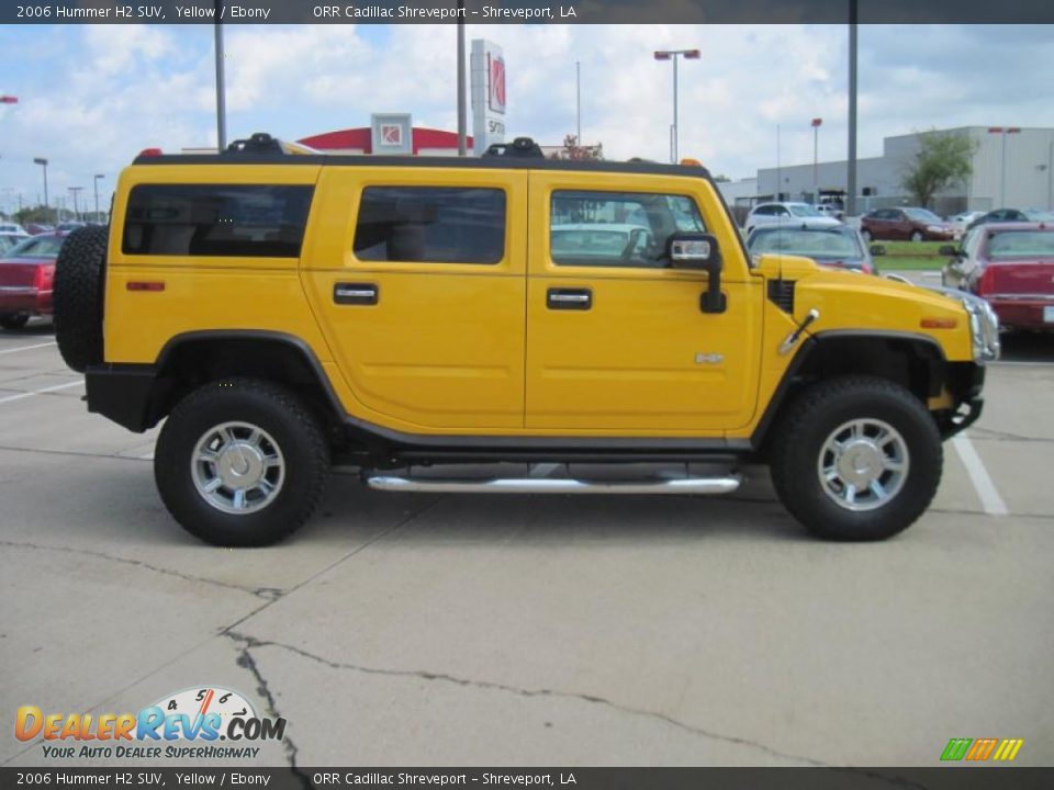 2006 Hummer H2 SUV Yellow / Ebony Photo #4