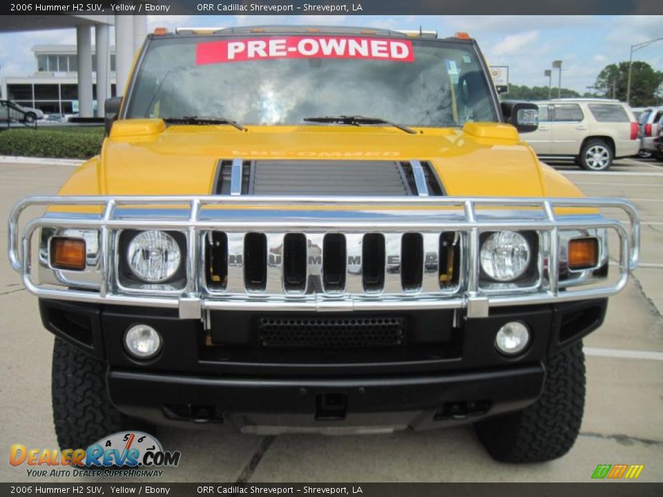 2006 Hummer H2 SUV Yellow / Ebony Photo #5