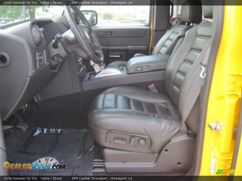 2006 Hummer H2 SUV Yellow / Ebony Photo #9