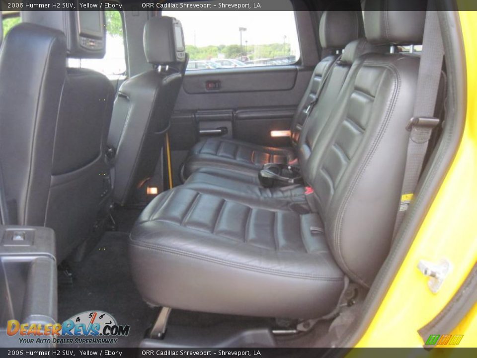 2006 Hummer H2 SUV Yellow / Ebony Photo #10