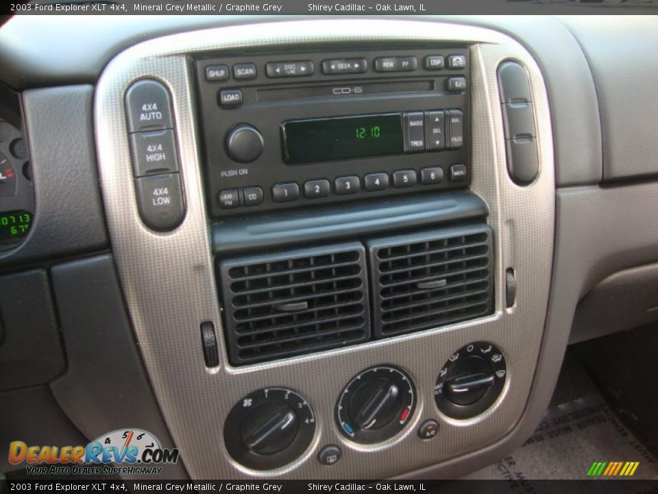 2003 Ford Explorer XLT 4x4 Mineral Grey Metallic / Graphite Grey Photo #18