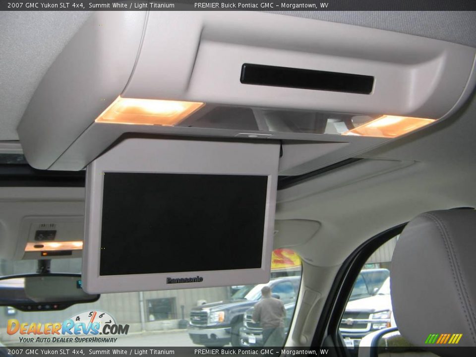 2007 GMC Yukon SLT 4x4 Summit White / Light Titanium Photo #11