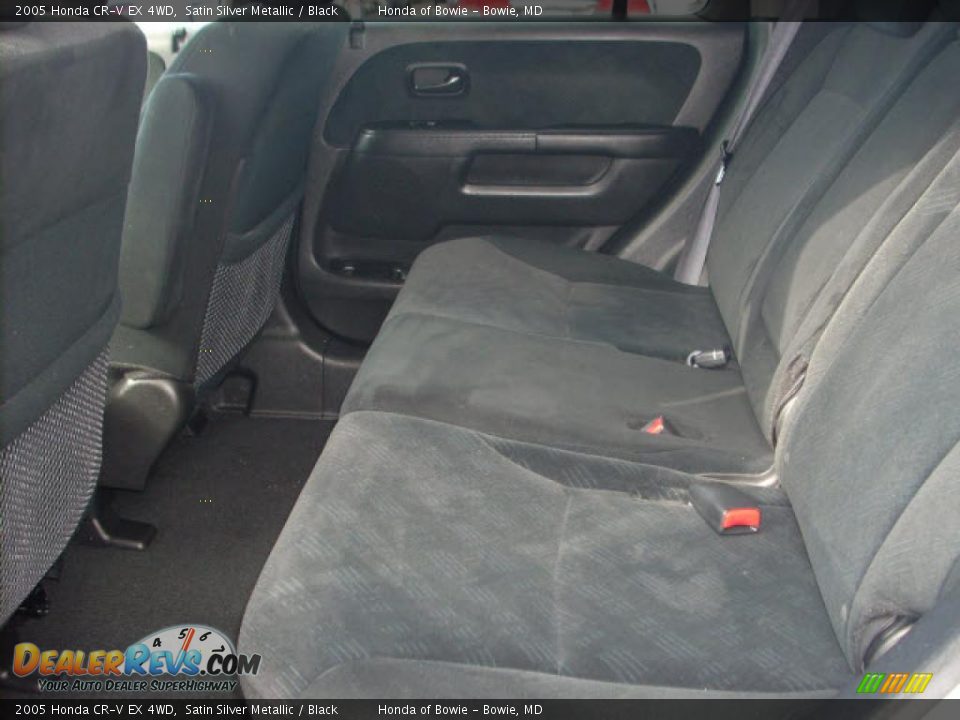 2005 Honda CR-V EX 4WD Satin Silver Metallic / Black Photo #10