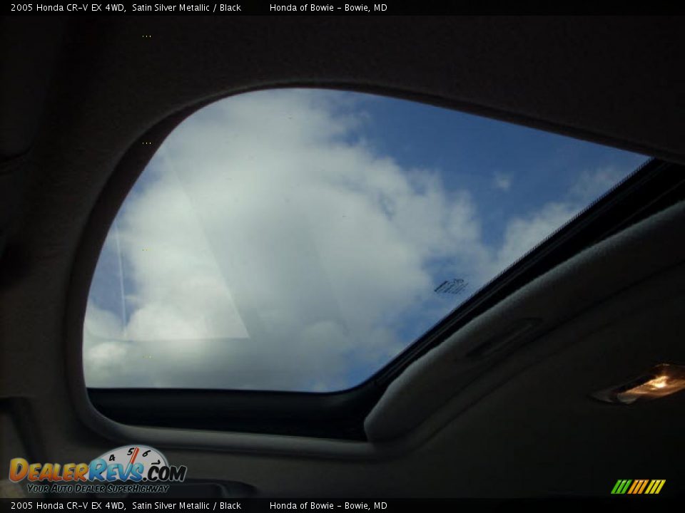 2005 Honda CR-V EX 4WD Satin Silver Metallic / Black Photo #13