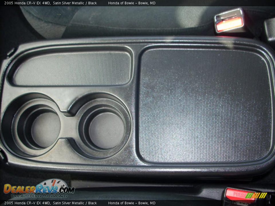 2005 Honda CR-V EX 4WD Satin Silver Metallic / Black Photo #14