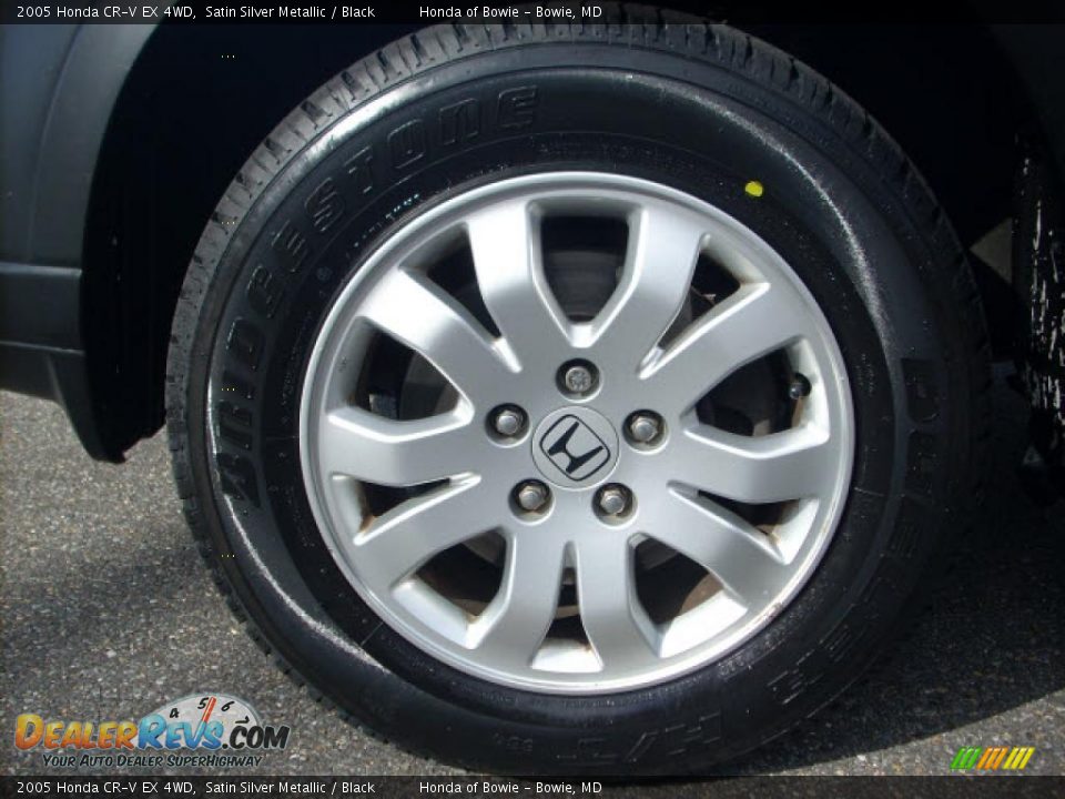 2005 Honda CR-V EX 4WD Satin Silver Metallic / Black Photo #20