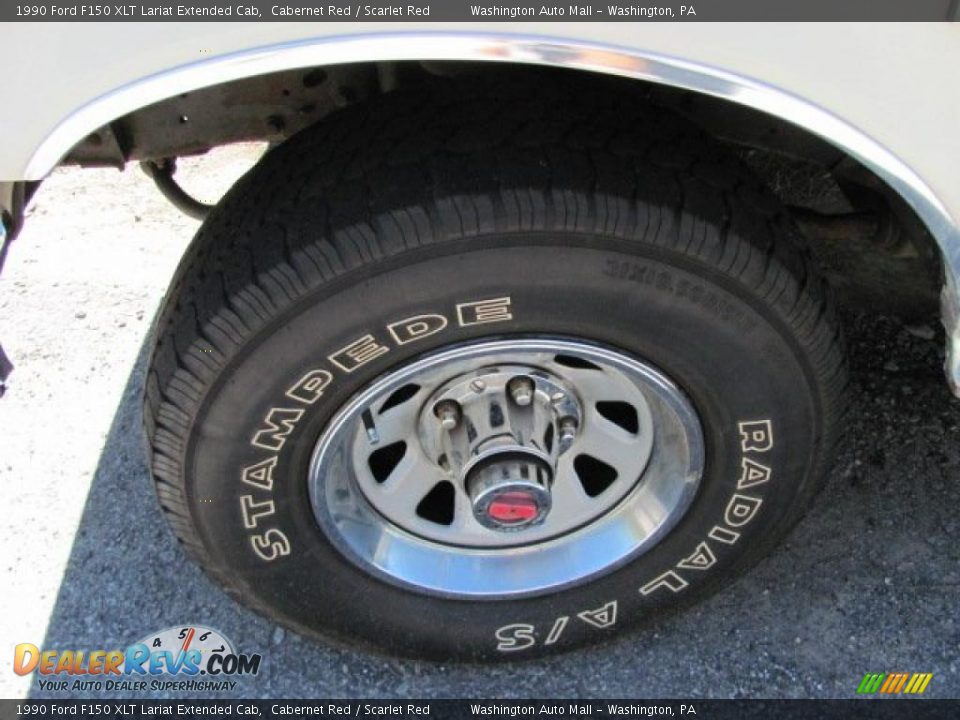 1990 Ford F150 XLT Lariat Extended Cab Wheel Photo #3