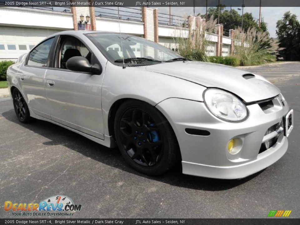 2005 Dodge Neon SRT-4 Bright Silver Metallic / Dark Slate Gray Photo #8