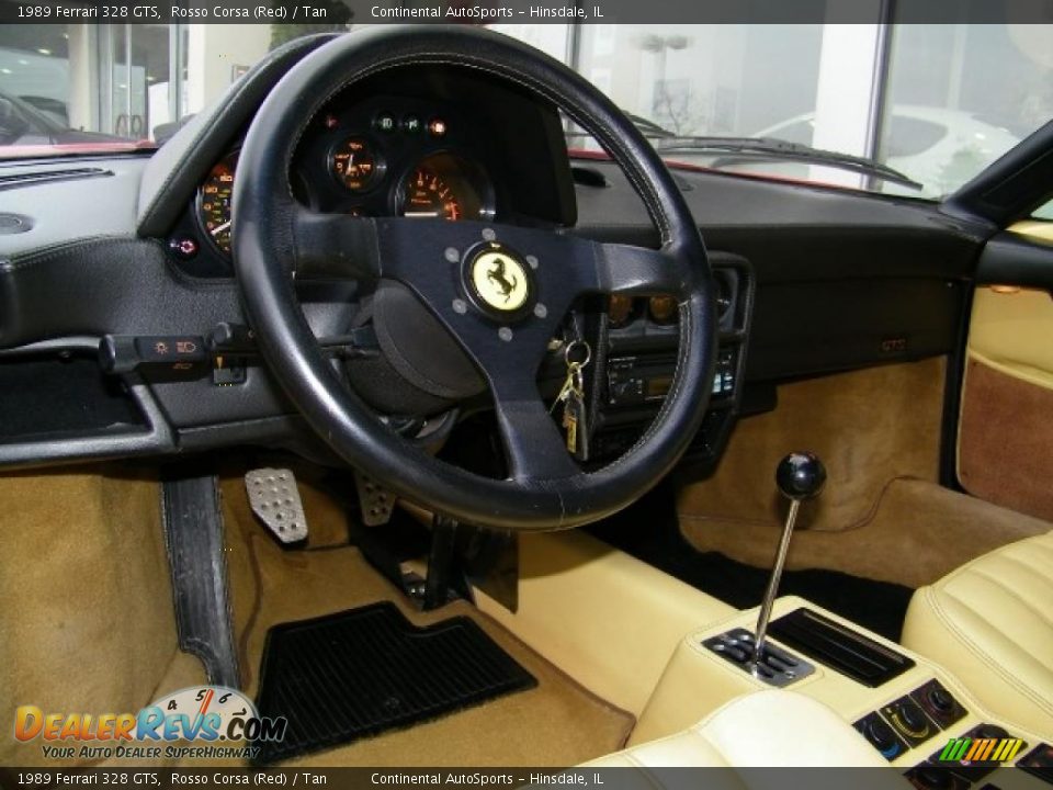 Dashboard of 1989 Ferrari 328 GTS Photo #5