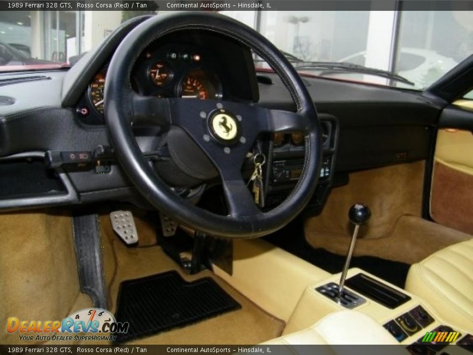 Dashboard of 1989 Ferrari 328 GTS Photo #16