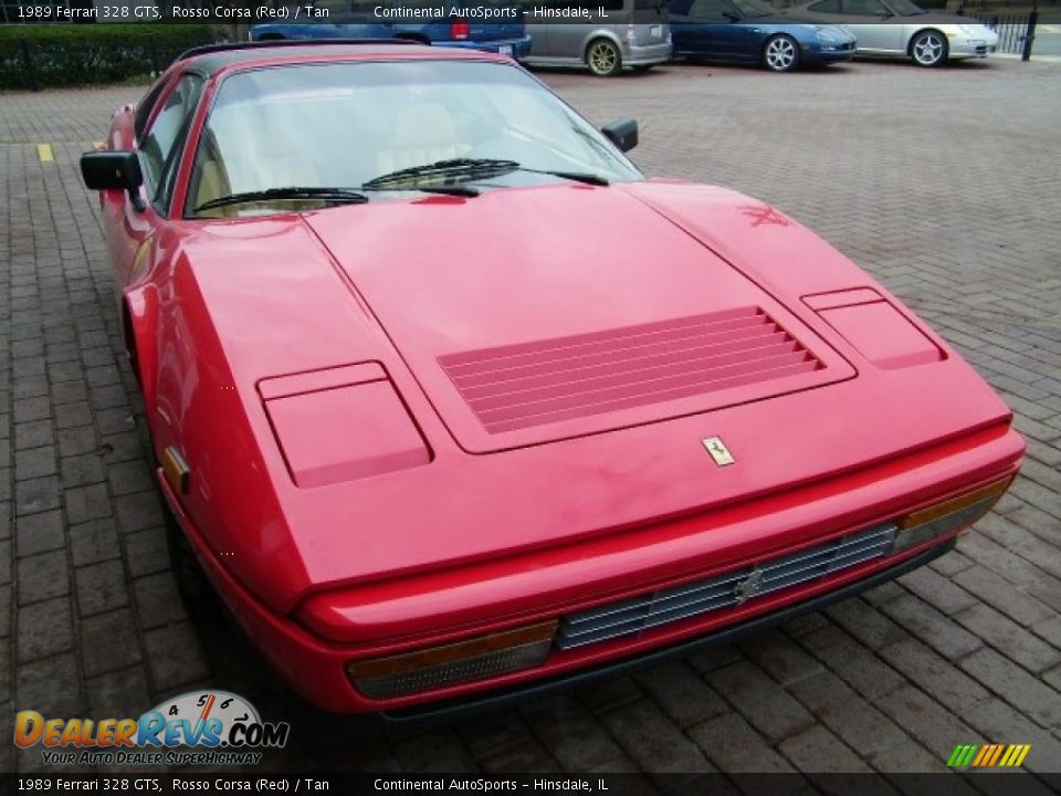 1989 Ferrari 328 GTS Rosso Corsa (Red) / Tan Photo #18