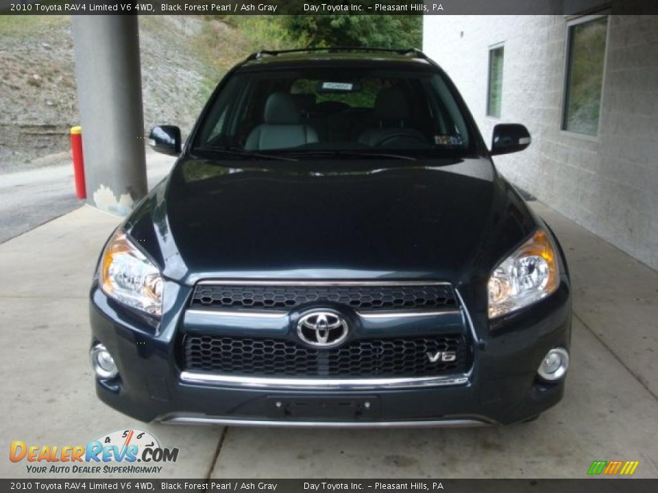 2010 Toyota RAV4 Limited V6 4WD Black Forest Pearl / Ash Gray Photo #6