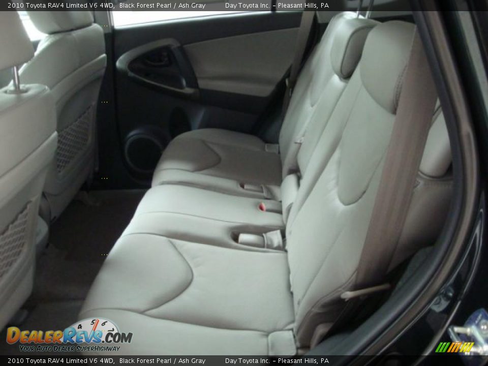 2010 Toyota RAV4 Limited V6 4WD Black Forest Pearl / Ash Gray Photo #9