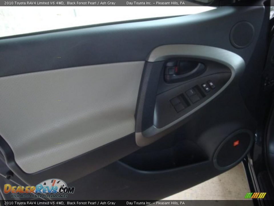 2010 Toyota RAV4 Limited V6 4WD Black Forest Pearl / Ash Gray Photo #11