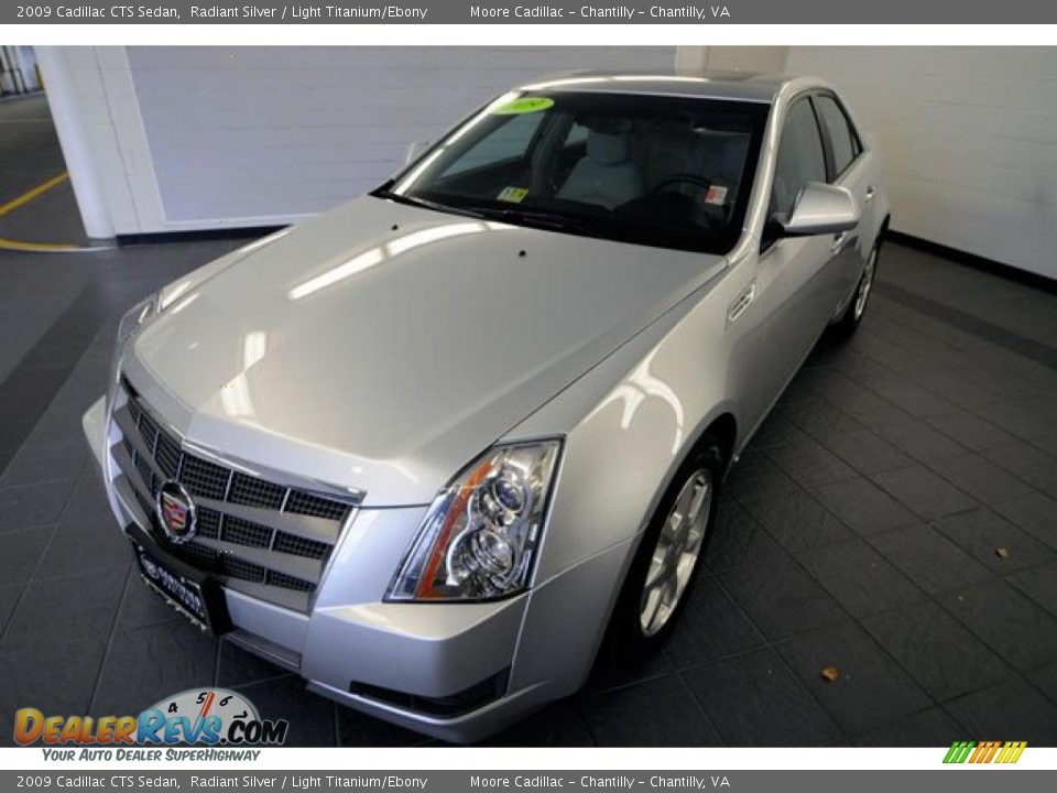 2009 Cadillac CTS Sedan Radiant Silver / Light Titanium/Ebony Photo #4