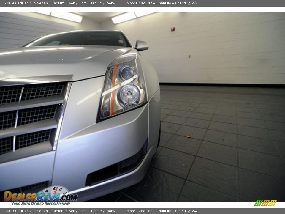 2009 Cadillac CTS Sedan Radiant Silver / Light Titanium/Ebony Photo #5