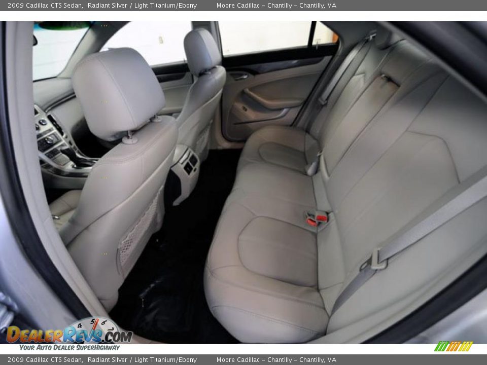 2009 Cadillac CTS Sedan Radiant Silver / Light Titanium/Ebony Photo #16