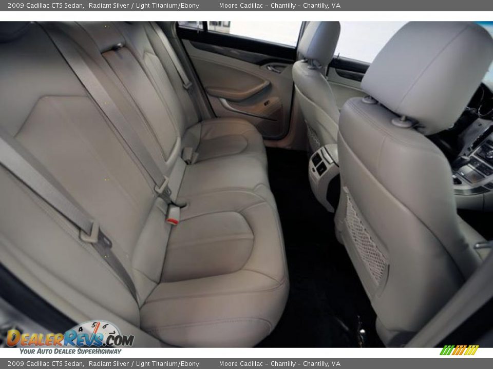 2009 Cadillac CTS Sedan Radiant Silver / Light Titanium/Ebony Photo #18