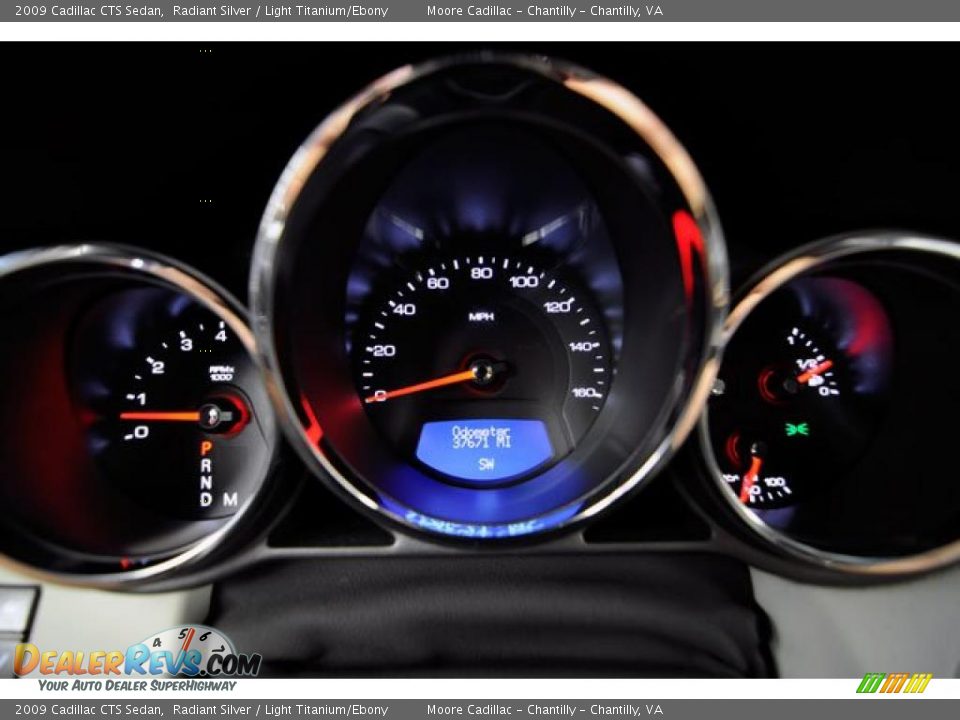 2009 Cadillac CTS Sedan Radiant Silver / Light Titanium/Ebony Photo #23