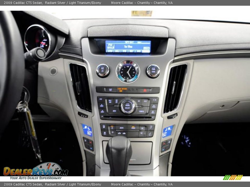 2009 Cadillac CTS Sedan Radiant Silver / Light Titanium/Ebony Photo #31